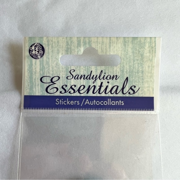VTG NWT Sandylion Essentials Dimensional Camping Sticker Set - Picture 5 of 5